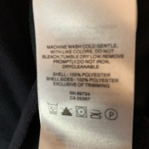 Columbia Lightweight Fleece 1/2 Zip Black Size L - Picture 4 of 8